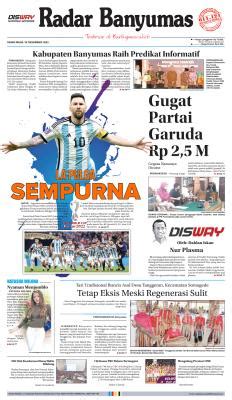 E Paper Senin Wage Desember Radar Banyumas Digital Edition