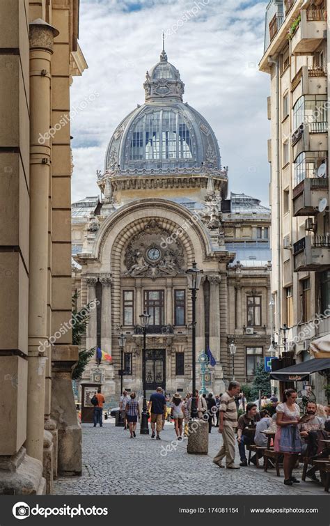 Historical center in Bucharest, Romania – Stock Editorial Photo ...