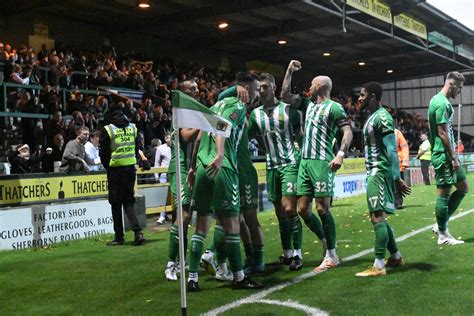 Match Report Yeovil Town 3 Gateshead 1 Gloverscast