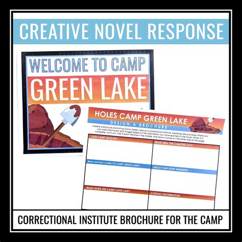 Holes Creative Assignment Creating A Camp Green Lake Brochure Loui