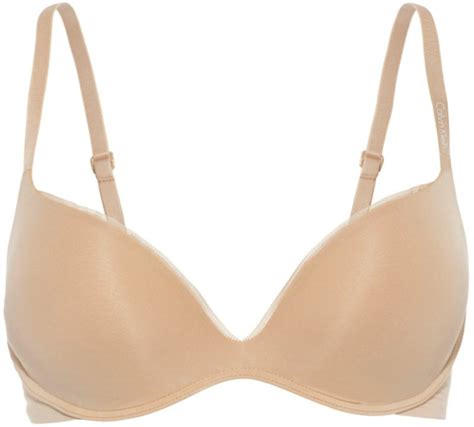 Podprsenka Calvin Klein Plunge Push Up telová LVSPORTSWEAR