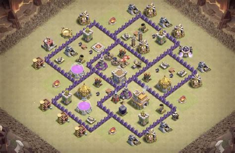 New Best Th7 War Base And Trophy Base Layouts 2020 With Link In 2020 With Images