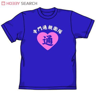 銀魂 寺門通親衛隊Tシャツ R BLUE S キャラクターグッズ 商品画像1