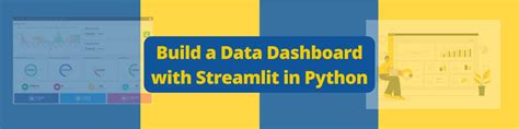 Build A Data Dashboard With Streamlit In Python Earthly Blog