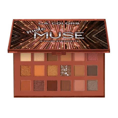 Nude 18 Color Eyeshadow Palette L A Colors New Zealand