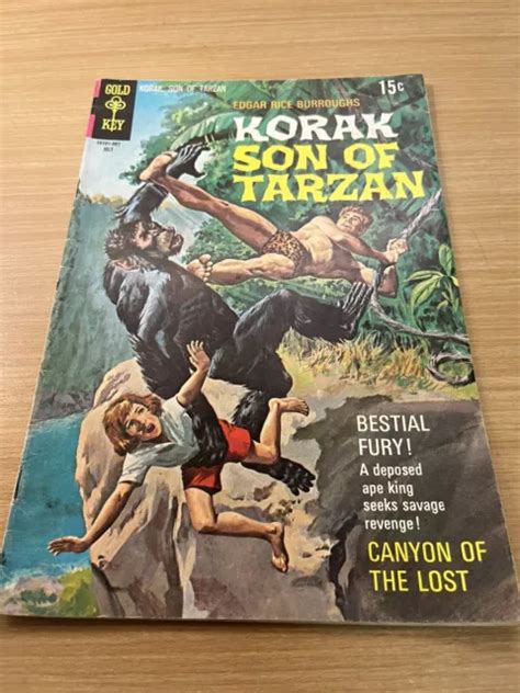 Vintage Gold Key 1970 Korak Son Of Tarzan 36 2 00 Picclick Ca