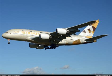 A6 API Etihad Airways Airbus A380 861 Photo By Donato Bolelli ID