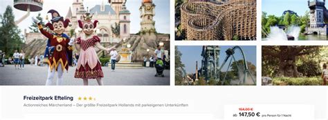 Freizeitpark Efteling 2 Tage Mit Hotel Tagesticket Nur 148