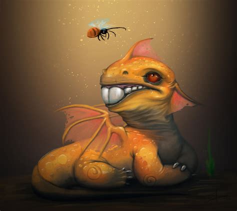 Honey Dragon by saadirfan on DeviantArt