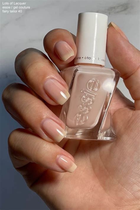 Essie Gel Couture Fairy Tailor Review Swatches Lots Of Lacquer In