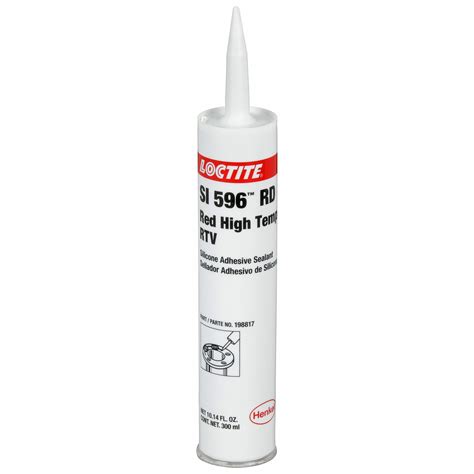 Loctite Gasket Sealant Si Fl Oz Cartridge Red High