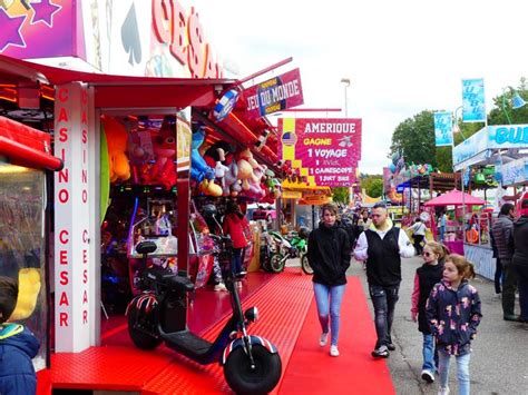 Roulez bolides la fête foraine de la Saint Maurice est ouverte à