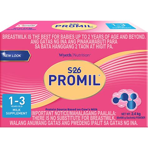 S 26 Promil Three Milk Supplement 1 3 Years Old 24kg Milk