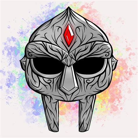 Download Mf Doom Mask Vector PNG Image With No Background, 49% OFF