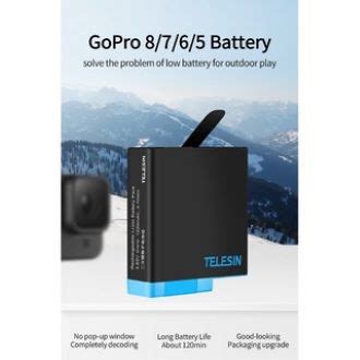 Gopro Hero Battery Telesin Daraz Np