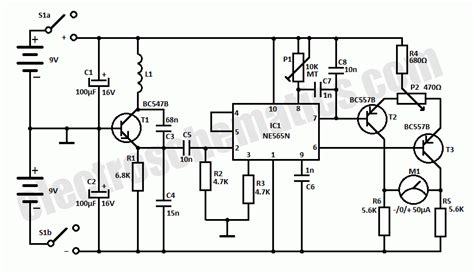 Homemade Metal Detector Circuit