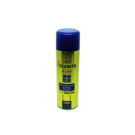 Adesivo Cola Kisafix Spray 340 G Rei Das Espumas