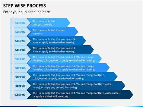 Step Wise Process PowerPoint And Google Slides Template Business