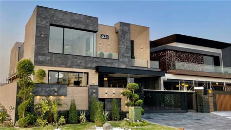 1 Kanal Modern Design House For Sale In Dha Phase 7 Lahore Propertymatters Youtube