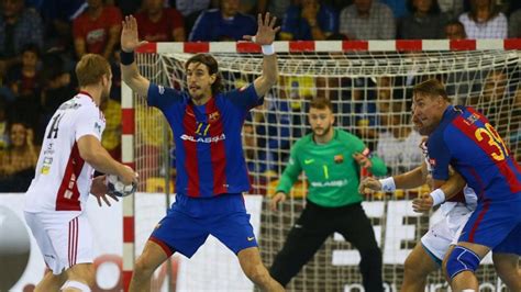 Partido De La Liga De Campeones FC Barcelona Lassa Telekon Veszprem