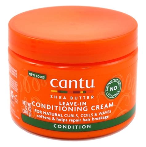 Bl Cantu Shea Butter Leave In Conditioner Cream Jar 12oz Pack Of 3