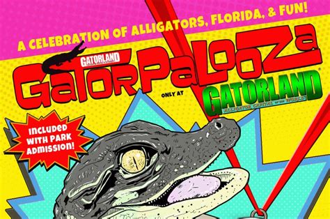 Gatorpalooza Returning To Gatorland Florida in 2023 - ThrillGeek