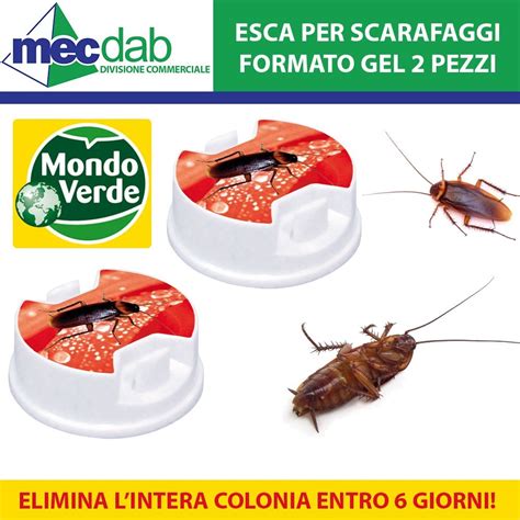 Esca Gel Per Scarafaggi E Blatte Insetticida Elimina Colonie Mondo