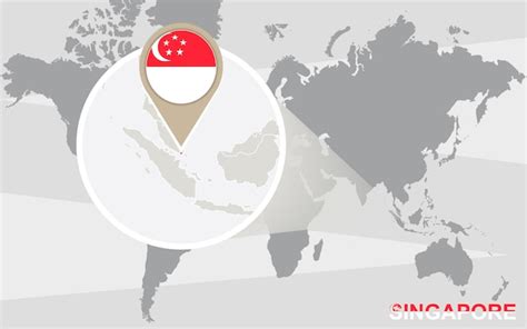 Onde Fica Singapura No Mapa Mundi - Mapa Mundial De Singapura