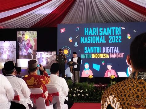 Wapres RI Hadiri Peringatan Hari Santri Yang Diinisiasi Kemenparekraf