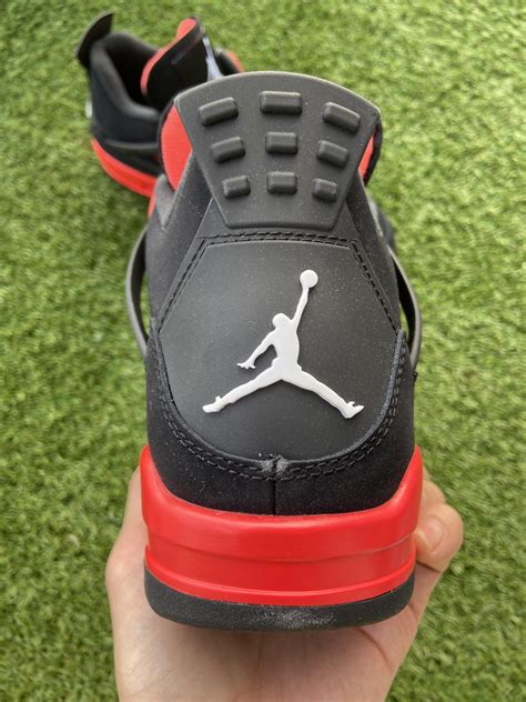 Jordan 4 “Red Thunder” In Hand Photos and Review : r/Flexicas