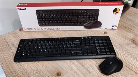 Test Trust Ody Ensemble Clavier Et Souris Sans Fil Le Silence Petit