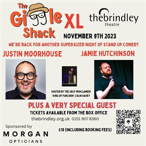 The Giggle Shack XL, The Brindley Theatre, Runcorn, November 9 2023 ...