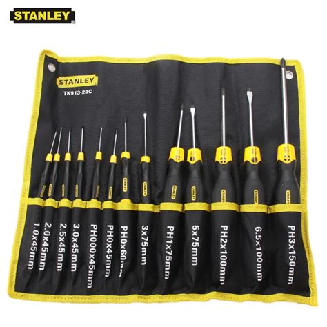 Stanley 13pcs Precision Screwdriver Set Professional Kit Cacciaviti Professionali Screwdriver