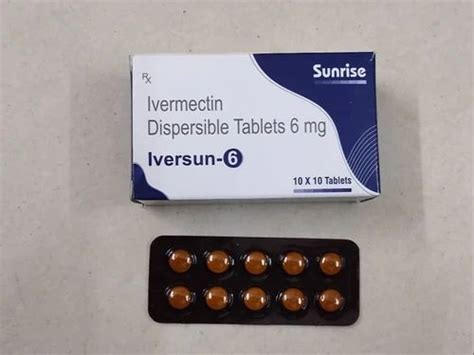 Ivervid Ivermectin 6 Mg Tablets At Rs 260 Strip Of 10 Tablets