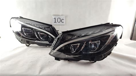 MERCEDES C KLASA 205 ILS FULL LED LEWY PRAWY W205 REFLEKTOR LAMPA LEWA