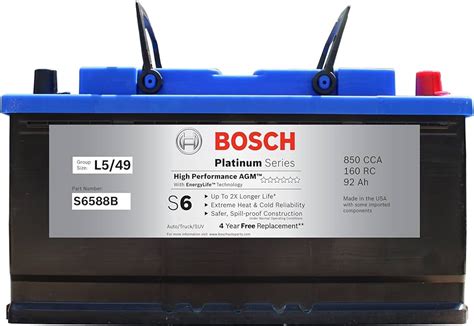 Na Alost Osel Vau Batteria Bosch Ah Amazon Sarkom Bungee Skok Ka A