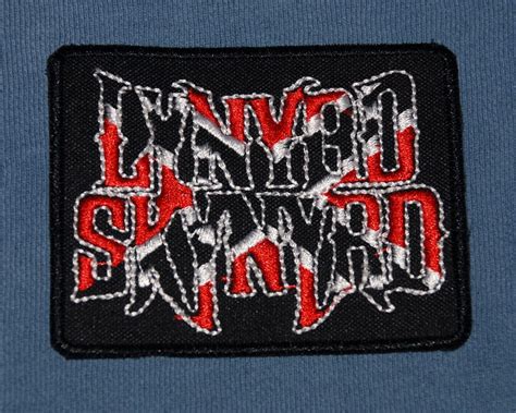 Lynyrd Skynyrd Patch Embroidered Metal And Rock T Shirts And Accessories