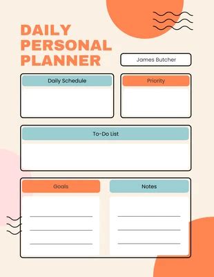 Free Aesthetic Planner Templates - Venngage