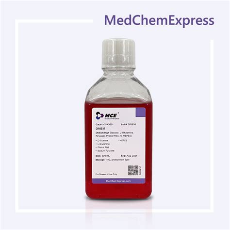 Hy K Ml Dmem High Glucose L Glutamine Pyruvate Phenol Red