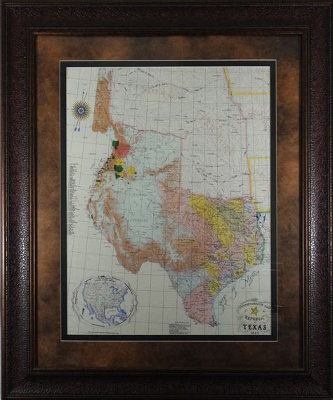 map of us in 1845