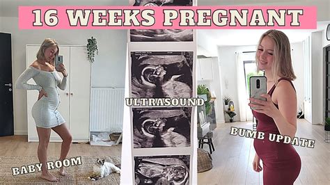 A Week In My Life 16 Weeks Pregnant Belly Update Ultrasound