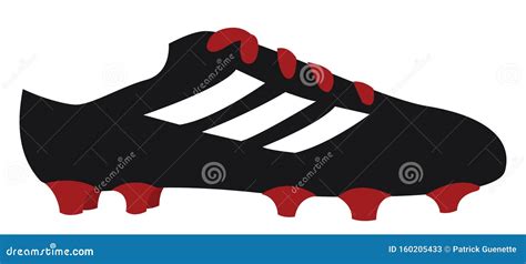 Football Cleats Illustration Vector Stock Vector Illustration Of