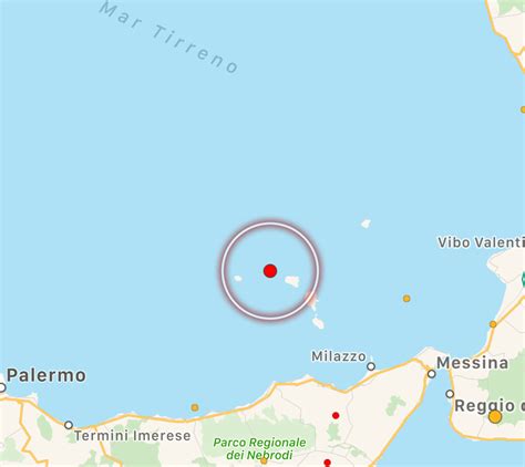 Terremoto In Sicilia Scossa Molto Profonda Alle Isole Eolie Nella