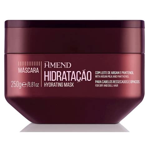 Amend Mascara Hidratacao Cronograma Capilar 250g Shopee Brasil