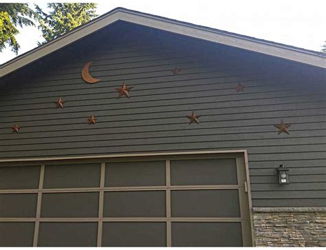 SMW0541 Custom Metal Yard Garage Art Crescent Moon - Sunriver Metal Works