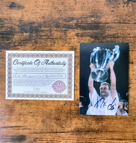 European Football League Rudi V Ller Autograph Catawiki