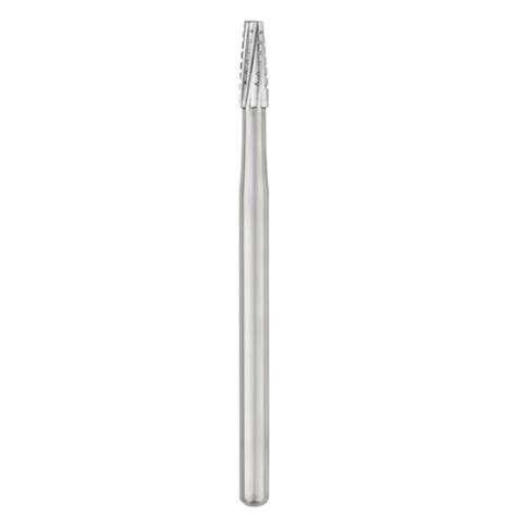 SS White HP 1703L Round End Crosscut Tapered Fissure Carbide Bur 10