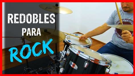 REDOBLES Para ROCK Clases De BATERIA YouTube