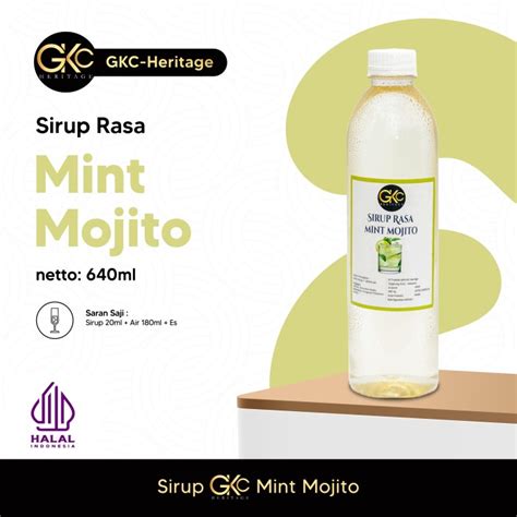 Promo Mint Mojito Sirup Ml Gkc Heritage Minuman Kekinian Kota