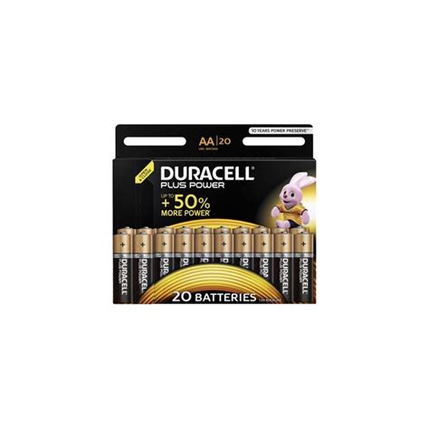 Duracell Plus Power LR6 AA R6 MN 1500 1 5V Alkaline Battery